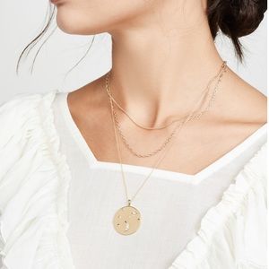 Gorjana Luna Coin Necklace